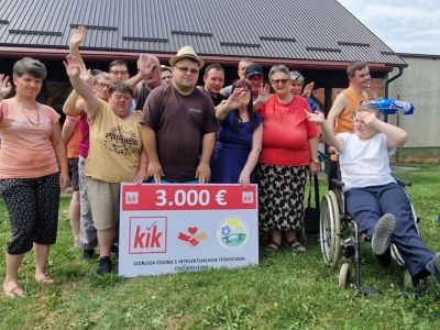 KiK - Donacija Udruzi OSIT Bjelovar
