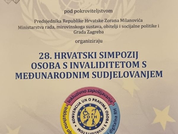 28. Hrvatski simpozij osoba s invaliditetom s međunarodnim sudjelovanjem