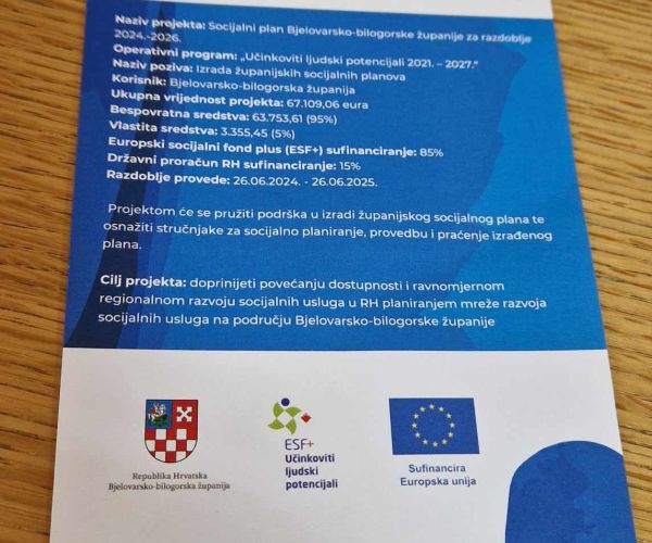 Socijalni plan BBŽ za razdoblje 2024. - 2026.