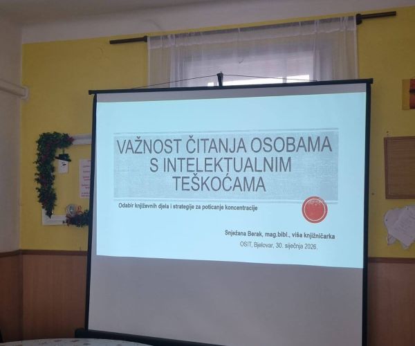 Edukacija - Važnost čitanja osobama s intelektualnim teškoćama
