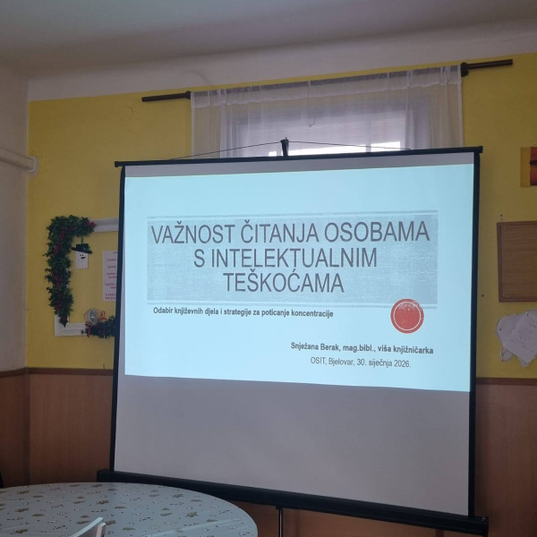 Edukacija - Važnost čitanja osobama s intelektualnim teškoćama