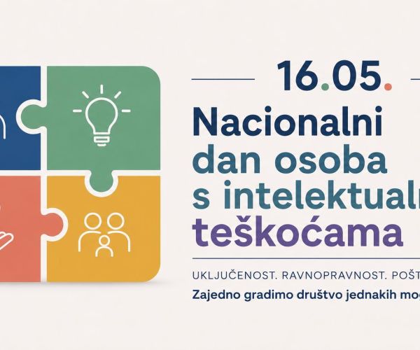 16.05.2026. Nacionalni dan osoba s intelektualnim teškoćama 16.05.2026. Nacionalni dan osoba s intelektualnim teškoćama
