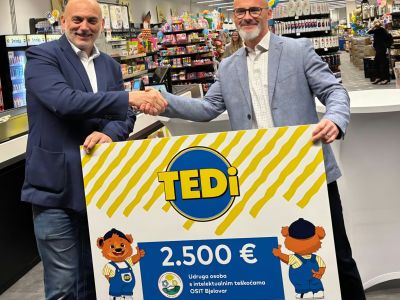 TEDi - donacija udruzi OSIT Bjelovar TEDi - donacija udruzi OSIT Bjelovar