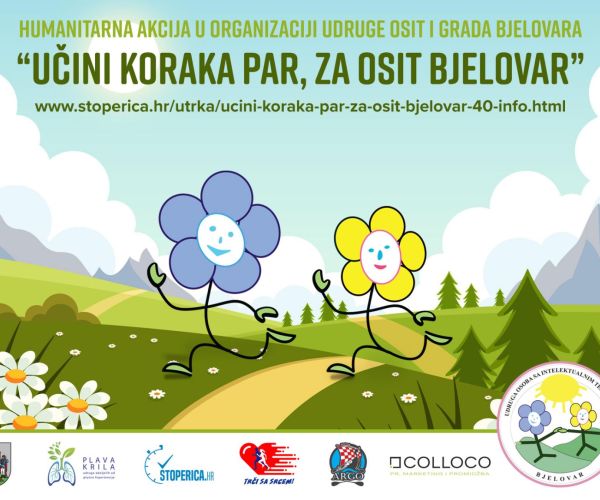 UČINI KORAKA PAR ZA OSIT BJELOVAR